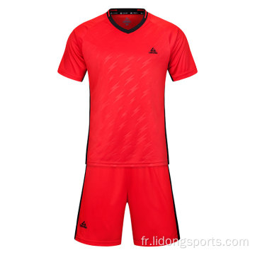 Uniforme de football personnalisé en gros de maillot de football bon marché